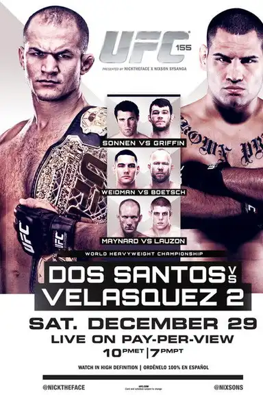 UFC 155: Dos Santos vs. Velasquez 2