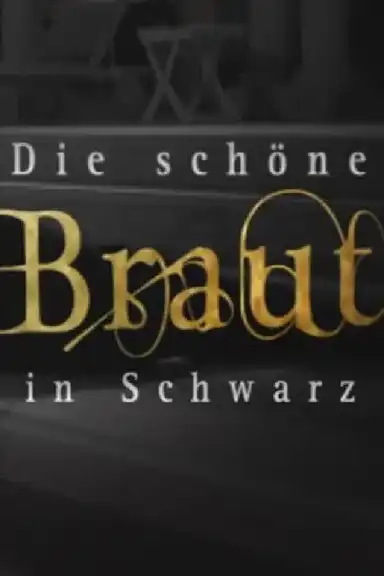 Die schöne Braut in Schwarz