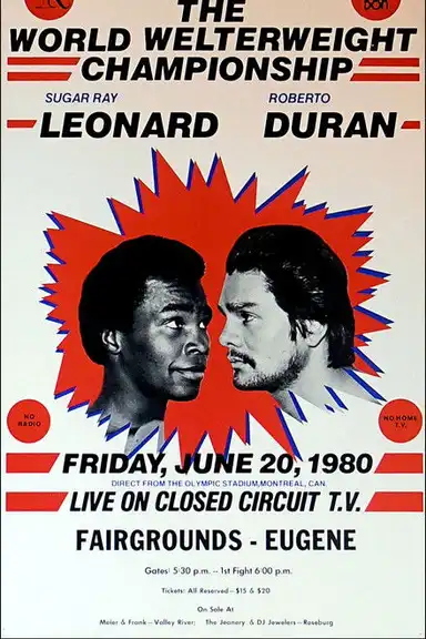 Sugar Ray Leonard vs. Roberto Duran