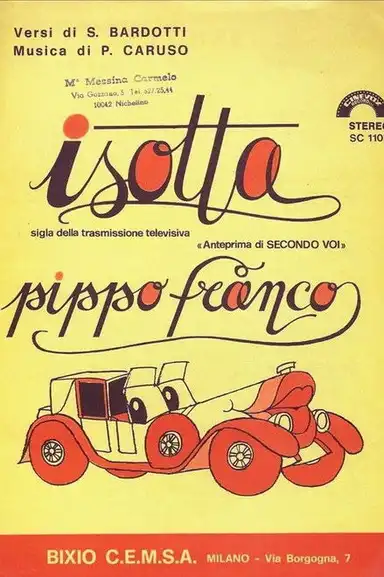 ISOTTA (SIGLA TV "SECONDO VOI")
