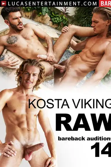 Bareback Auditions 14: Kosta Viking Raw
