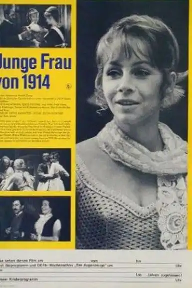 Junge Frau von 1914