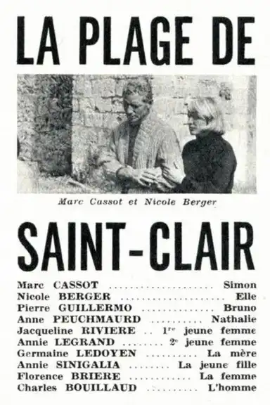 La plage de Saint-Clair