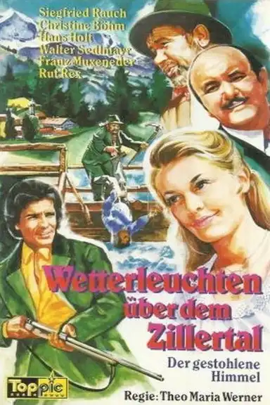 Wetterleuchten über dem Zillertal