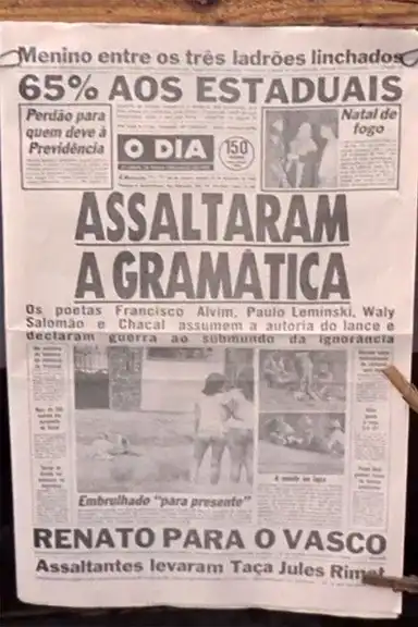 Assaltaram a Gramática