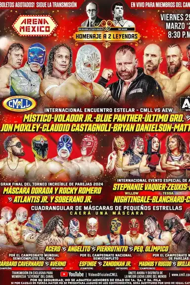 CMLL Homenaje a Dos Leyendas 2024